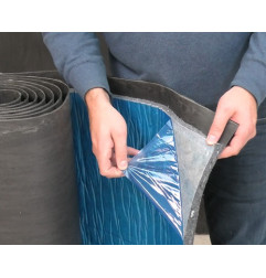 InsulMass Bi+18 - Heavy mass and self-adhesive acoustic felt - Insulco