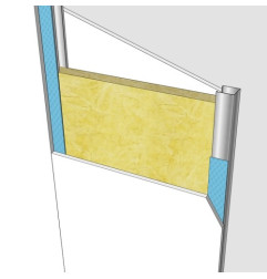 dB Strip 3+ - Banda acústica para tabiques ligeros - Insulco