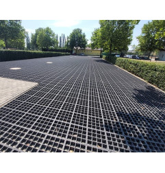 PaveGrid 60 - 铺路石和草坪的稳定砖 - MatGeco