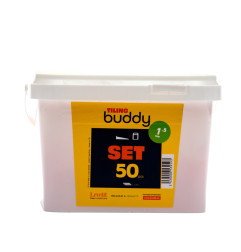 Tiling Buddy - مجموعة كاملة من الأوتاد والمشابك 5-15 ملم - Levelit