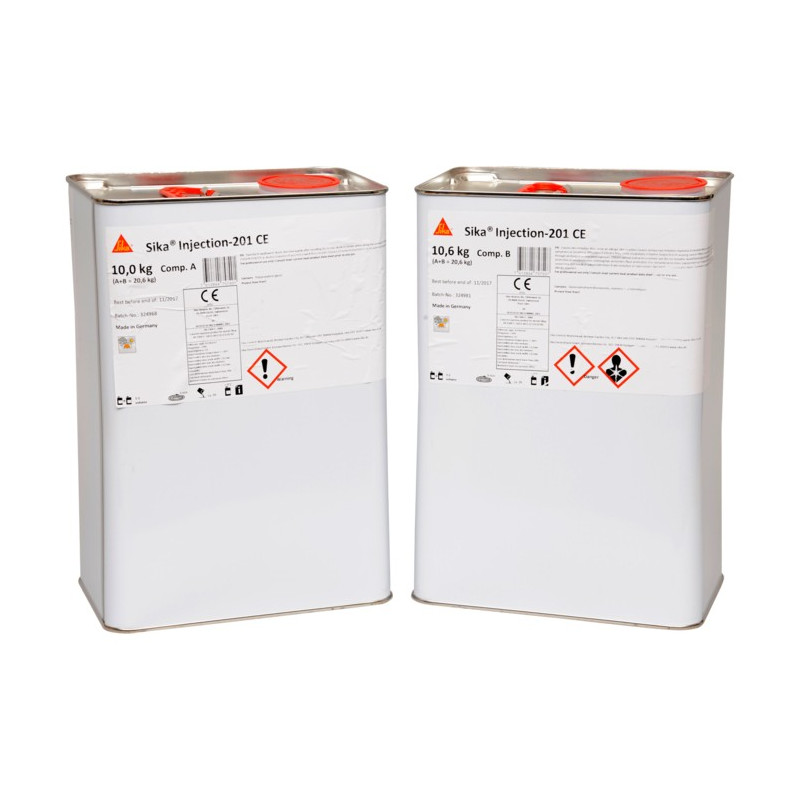 Sika Injection-201 CE - Resina de injeção de poliuretano elástica - Sika