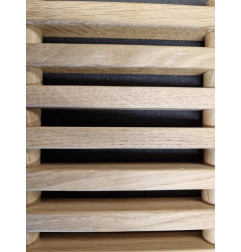 Rollable floor grille in natural wood - Rost HT - Rosco