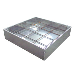 Couvercle Fermé Anti-dérapant aluminium