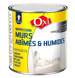 Damaged and damp walls - Acrylic printing - OXI