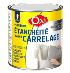 Peinture étanchéité avant carrelage - OXI