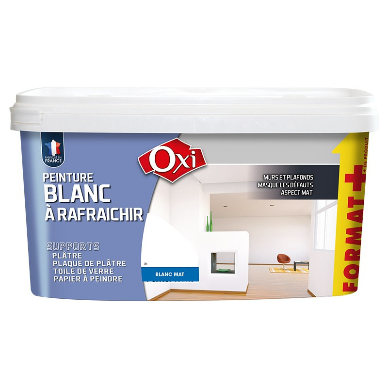 Pintura blanca para refrescar - OXI Pintura blanca para refrescar - OXI