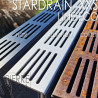 Abfluss XXS MINI L 6,5 cm Aluminiumgitter - StarDrain - LINE ECO