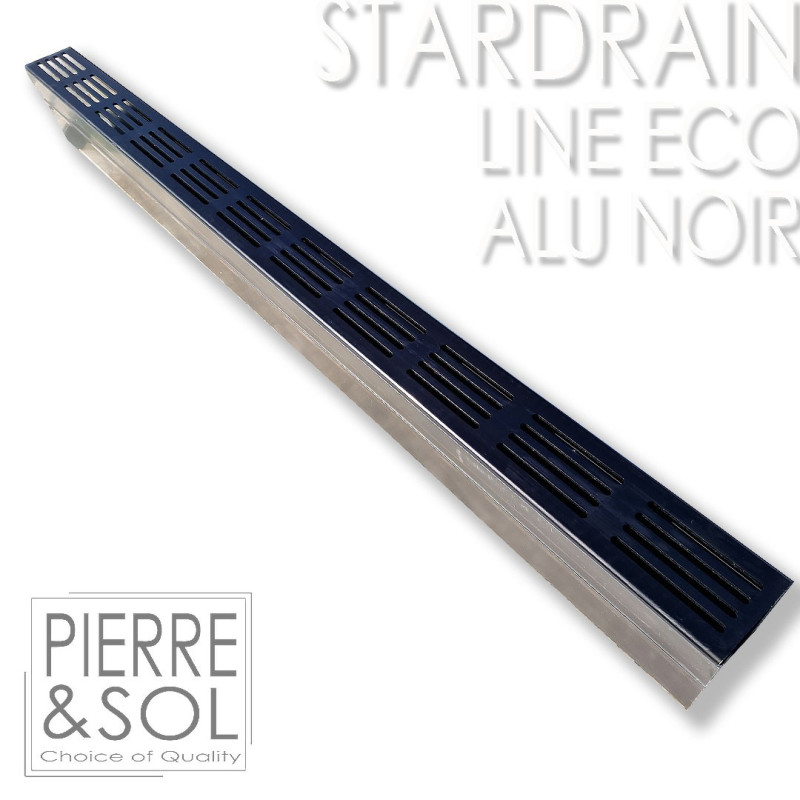 Canale in alluminio stretto 6,5 cm - StarDrain - LINEA ECO