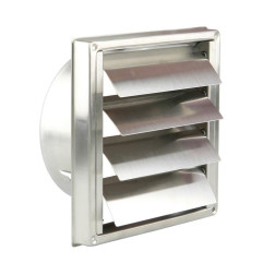 Renson 633 - Stainless steel surface mounted hood grille - Renson