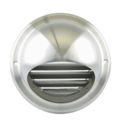 Renson 638 - Rundes Außenlüftungsgitter aus Edelstahl - Renson