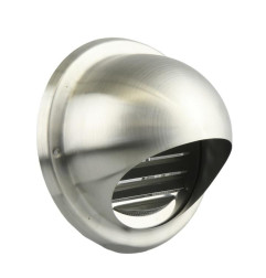 Renson 638 - Rond roestvrijstalen buitenventilatierooster - Renson