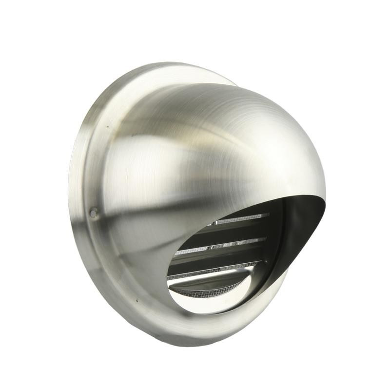 Renson 638 - Grille d'aération ronde extérieure en inox - Renson