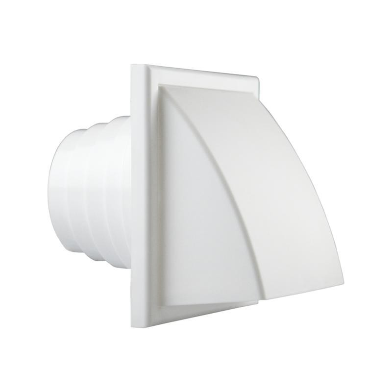 Renson 741 - Kaprooster met klep en reductie - Renson Renson 741 - Kaprooster met klep en reductie - Renson