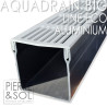 10 cm vierkant aluminium infiltratiekanaal - AquaDrain - 100/100 - LINE ECO 10 cm vierkant aluminium infiltratiekanaal - AquaDrain - 100/100 - LINE ECO