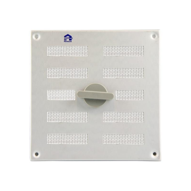 Renson 4037 - Grille intérieure réglable en aluminium - Renson Renson 4037 - Grille intérieure réglable en aluminium - Renson
