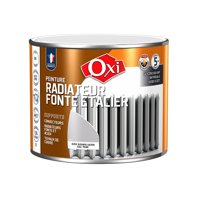 Pintura para radiadores de hierro fundido y acero - OXI Pintura para radiadores de hierro fundido y acero - OXI