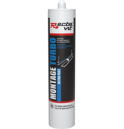 Montage turbo - Fast polymer mounting adhesive - Rectavit