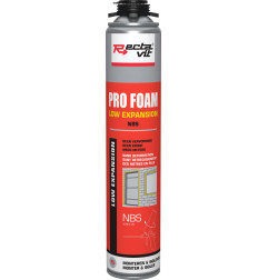 Pro foam low expansion NBS - Mousse PU monocomposant - Rectavit