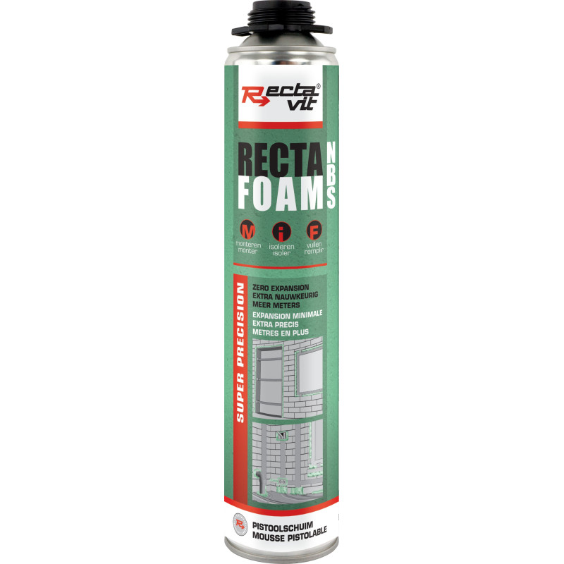 Recta foam NBS - Super precision - Полиуретановая пена - Rectavit