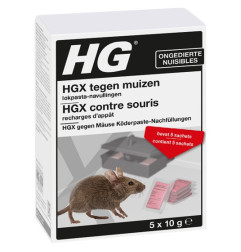 Contre souris recharges d'appât - HG
