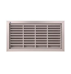 Renson 465 - Fire resistant grille with inclined blades - Renson