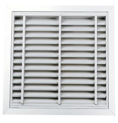 Renson 465 - Fire resistant grille with inclined blades - Renson