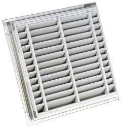 Renson 465 - Fire resistant grille with inclined blades - Renson