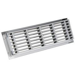 Renson 466 - Grille coupe-feu avec lames horizontales SUR MESURE - Renson