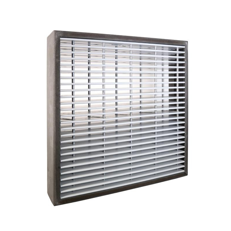 Renson 467 - Firestop grille with straight blades CUSTOM DESIGN - Renson Renson 467 - Firestop grille with straight blades CUSTOM DESIGN - Renson