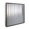 Renson 467 - Grille coupe-feu avec lames droites SUR MESURE - Renson