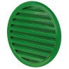 Renson 411R - Grille ronde à encastrer avec moustiquaire SUR MESURE - Renson