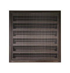 Renson 457 - Grelha de parede resistente com passo de lâmina grande CUSTOM - Renson