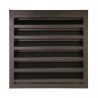 Renson 457 - Heavy duty wall grille with large blade pitch CUSTOM - Renson