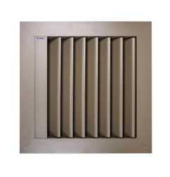 Renson 450V - Wasserdichtes Wandgitter mit vertikalen Lamellen MASSGESCHNEIDERT - Renson