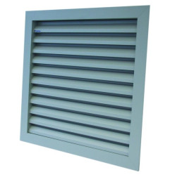 Renson 452 - Rejilla de pared resistente con lamas en V DISEÑO A MEDIDA - Renson