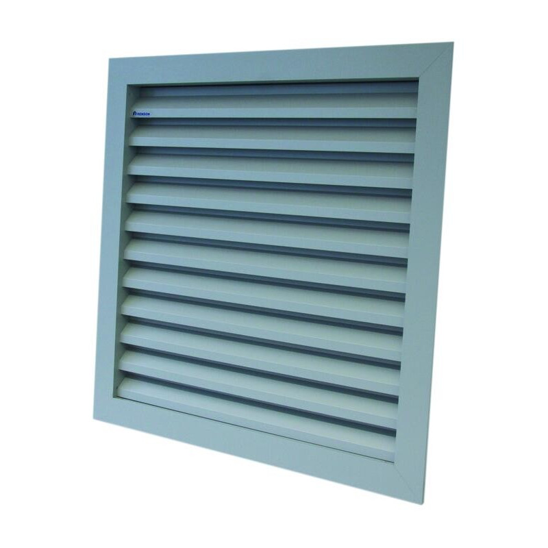 Renson 452 - Rejilla de pared resistente con lamas en V DISEÑO A MEDIDA - Renson Renson 452 - Rejilla de pared resistente con lamas en V DISEÑO A MEDIDA - Renson