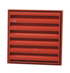 Renson 432 - Surface-mounted grille with CUSTOM FRAME - Renson