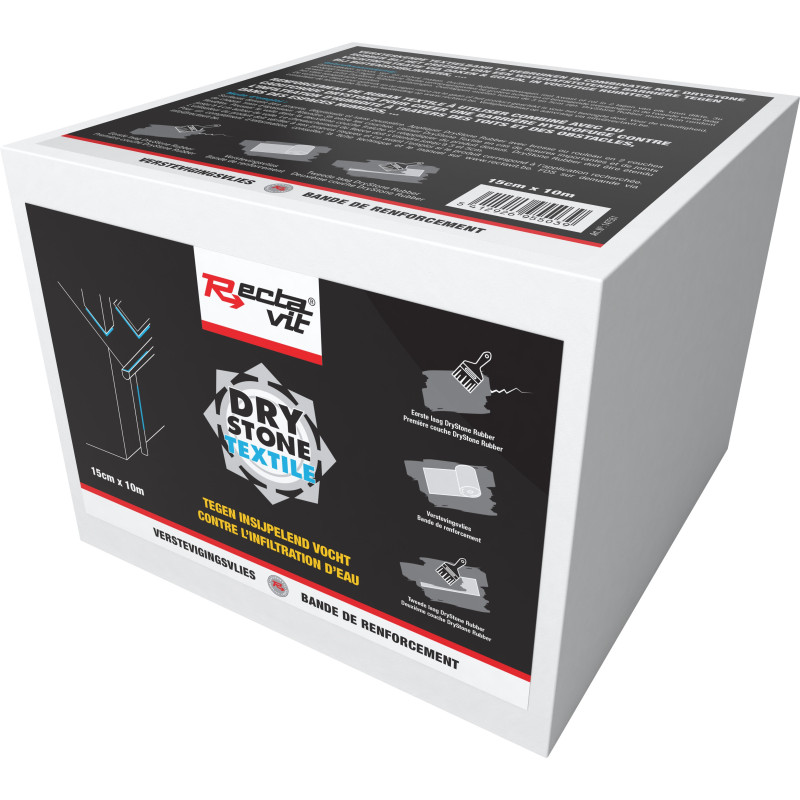Drystone textiel - Kruipwerende tape - Rectavit Drystone textiel - Kruipwerende tape - Rectavit