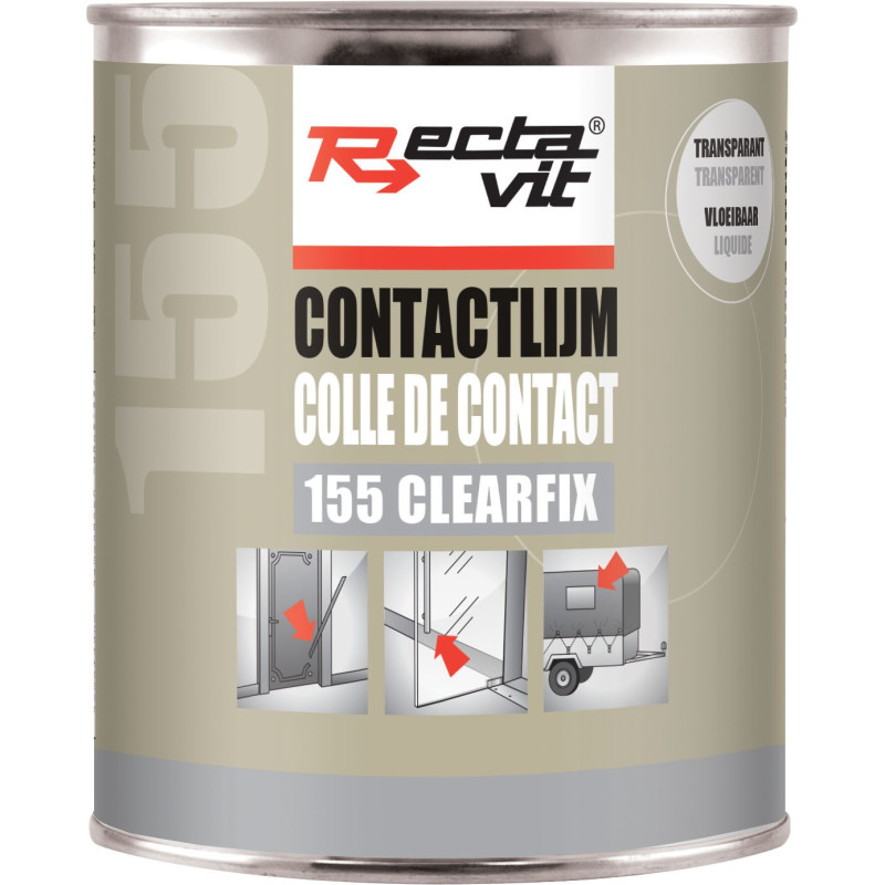 155 Clearfix - Adhesivo líquido de contacto - Rectavit