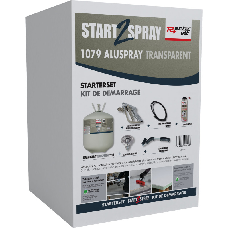 1079 Aluspray - Start2spray - 专业接触胶 - Rectavit 1079 Aluspray - Start2spray - 专业接触胶 - Rectavit