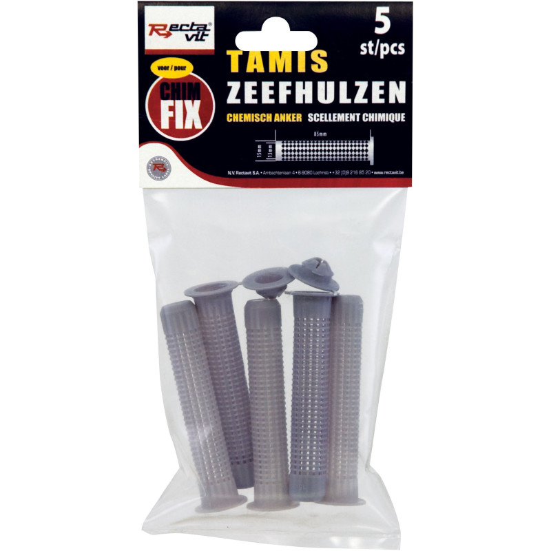 Tamis pour injection - Ancrage chimique - Rectavit Tamis pour injection - Ancrage chimique - Rectavit