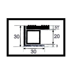 Aluminium toegangsluik XFORCE geribbeld - Alutrap PAD Renforcé - Rosco
