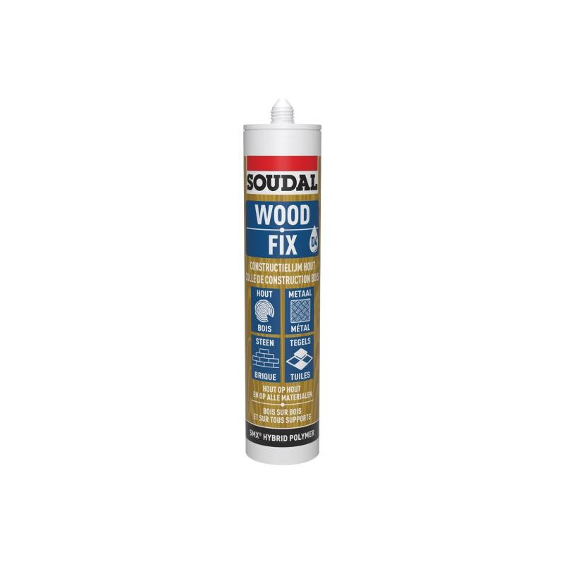 Wood fix - Adesivo polimerico ibrido - Soudal Wood fix - Adesivo polimerico ibrido - Soudal