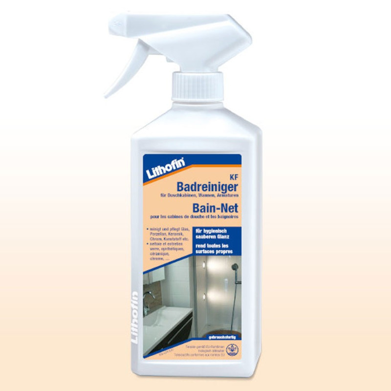KF Bain-Net - Slightly alkaline bathroom cleaner - Lithofin KF Bain-Net - Slightly alkaline bathroom cleaner - Lithofin