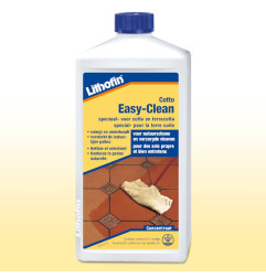 COTTO Easy-Clean - 用于定期维护陶土的碱性清洁剂 - Lithofin