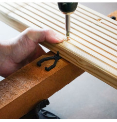 Distanciador para tablas y viguetas de madera - Solidor