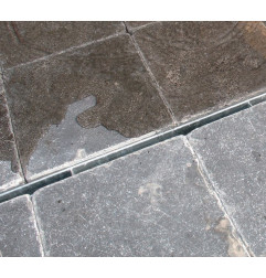 Schlitzentwässerungsrinne - Euroline 100 Discret 65 Inox - ACO