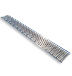 Longitudinal stainless steel grid for EUROLINE gutter - ACO