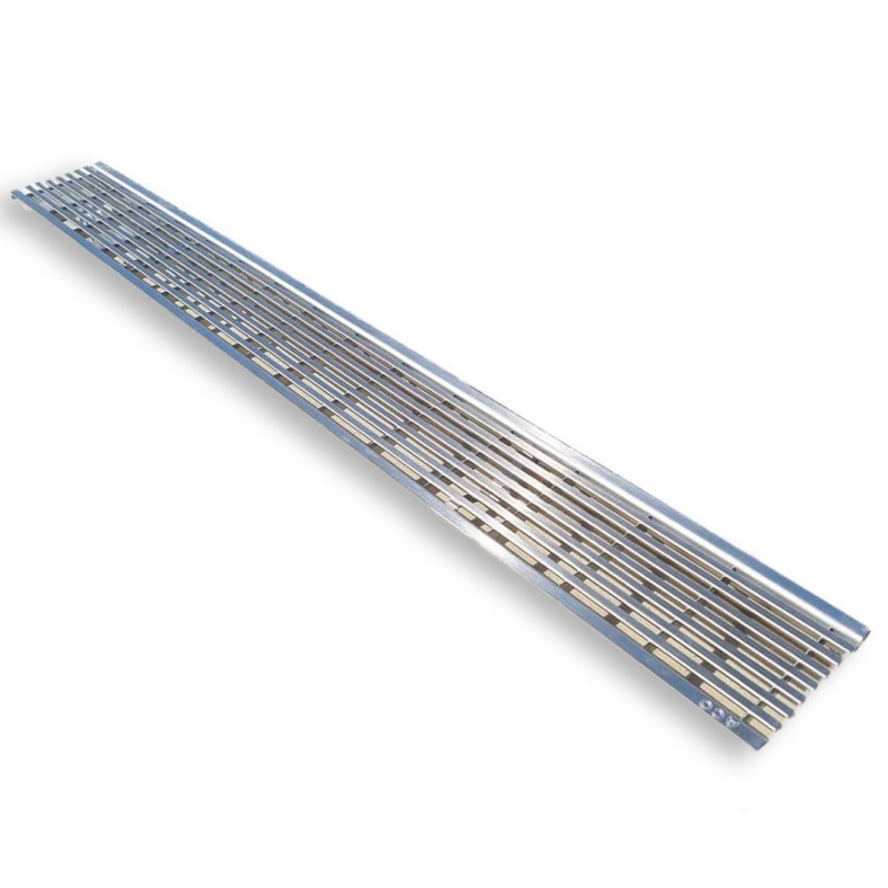 Griglia longitudinale in acciaio inox per grondaia EUROLINE - ACO Griglia longitudinale in acciaio inox per grondaia EUROLINE - ACO