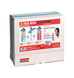 Combibox Soudafoam X-tra C&F - Espuma PU de alto rendimiento - Soudal
